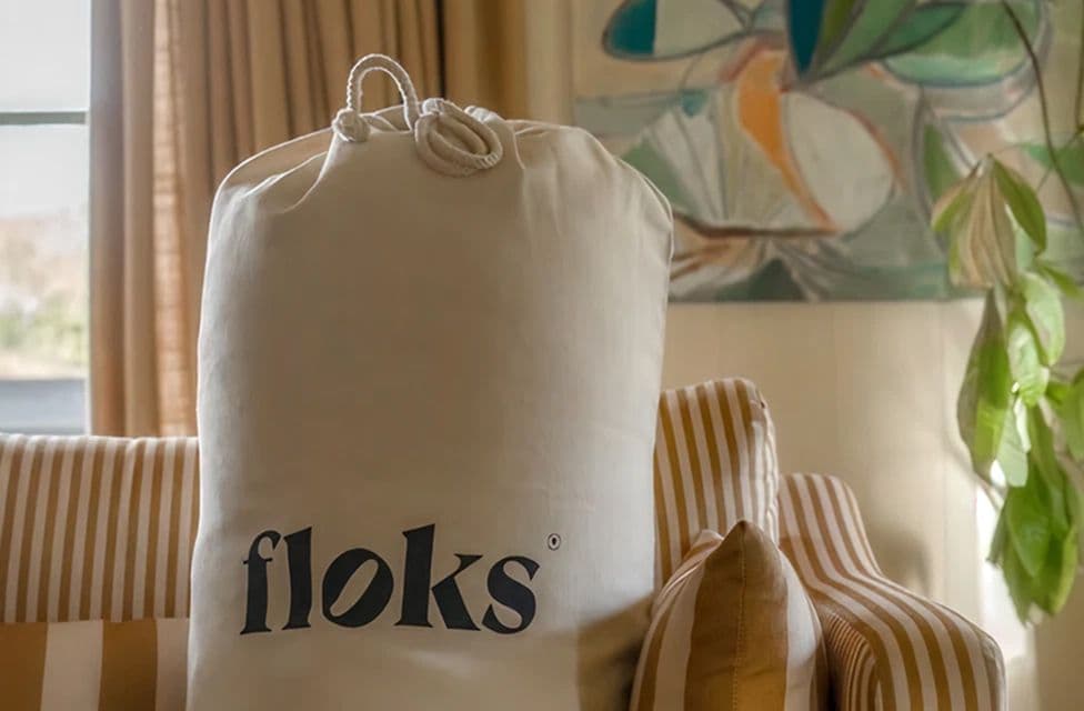 Floks wool duvet product